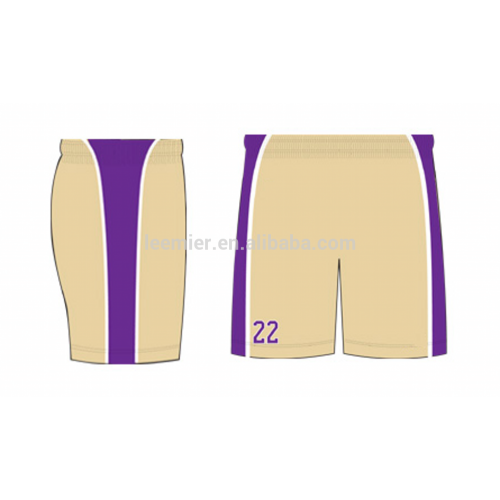 Custom size and color lacrosse practice gear men's lacrosse shorts